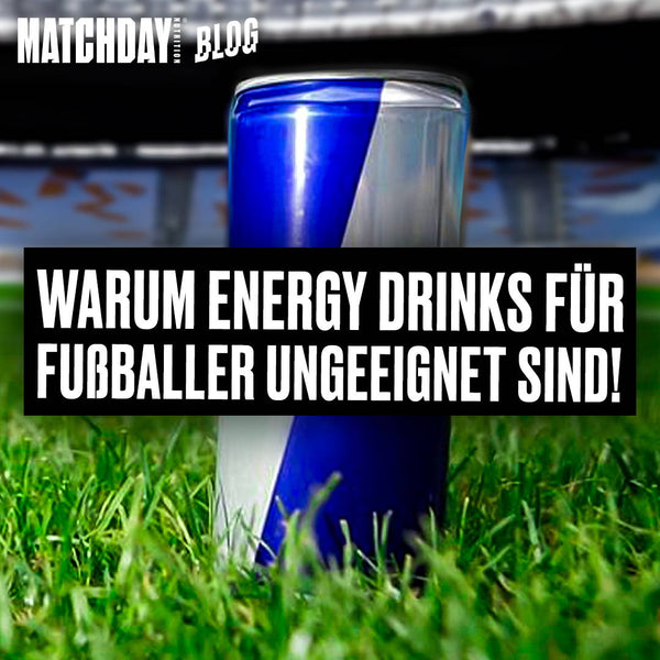Kick ohne Kick: Warum Energy Drinks für Fußballer ungeeignet sind!